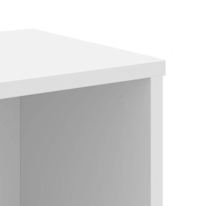 vidaXL Bücherregal Weiß 50x25x105 cm Holzwerkstoff