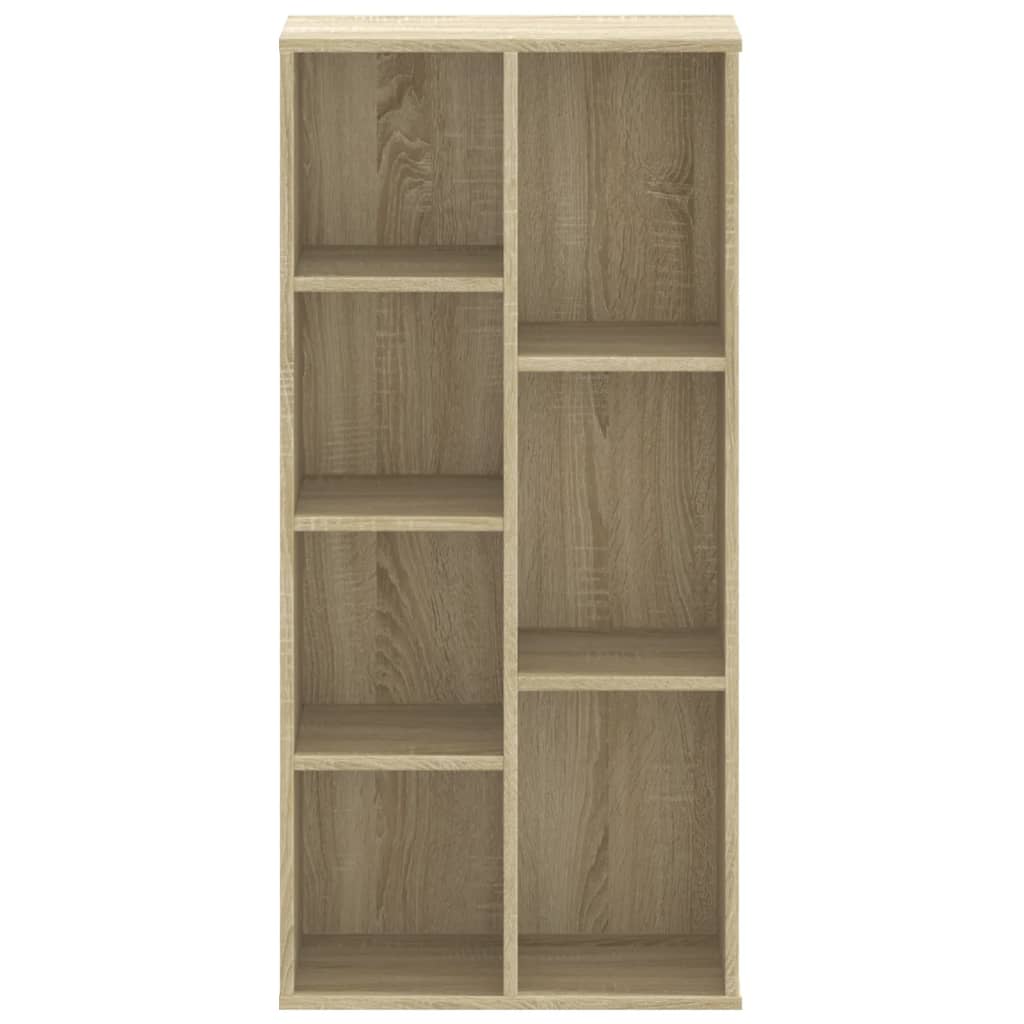 vidaXL Bücherregal Sonoma-Eiche 50x25x105 cm Holzwerkstoff