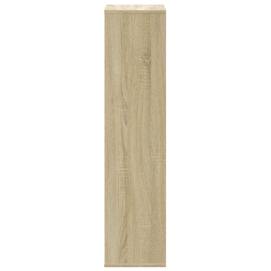 vidaXL Bücherregal Sonoma-Eiche 50x25x105 cm Holzwerkstoff