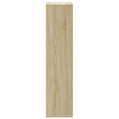 vidaXL Bücherregal Sonoma-Eiche 50x25x105 cm Holzwerkstoff