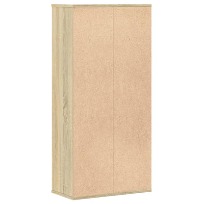 vidaXL Bücherregal Sonoma-Eiche 50x25x105 cm Holzwerkstoff