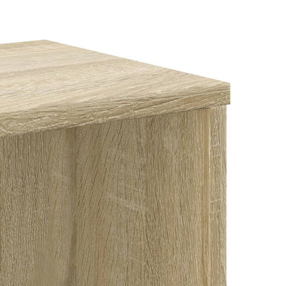 vidaXL Bücherregal Sonoma-Eiche 50x25x105 cm Holzwerkstoff