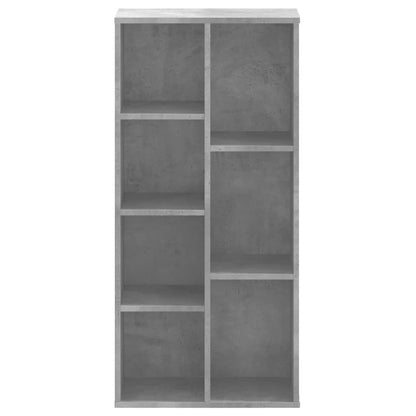 vidaXL Bücherregal Betongrau 50x25x105 cm Holzwerkstoff