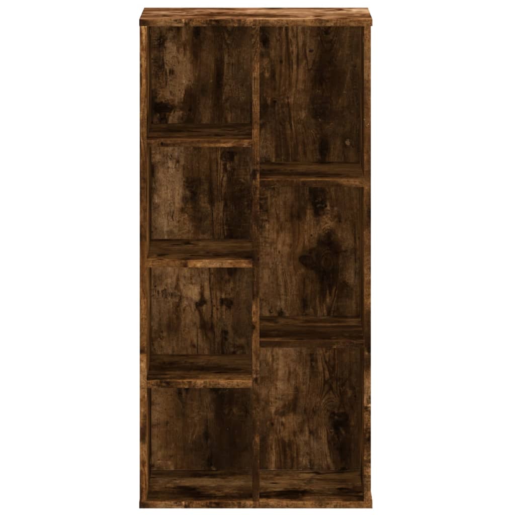 vidaXL Bücherregal Räuchereiche 50x25x105 cm Holzwerkstoff