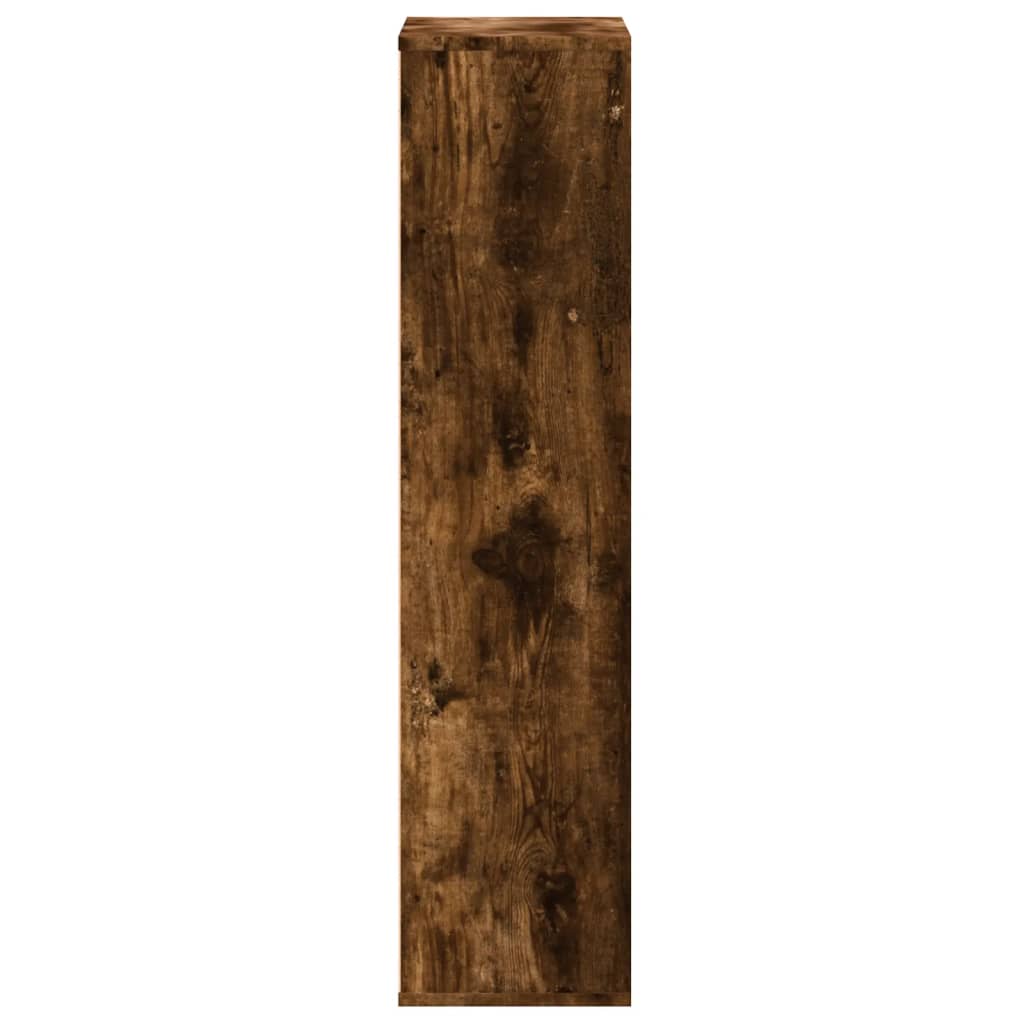 vidaXL Bücherregal Räuchereiche 50x25x105 cm Holzwerkstoff