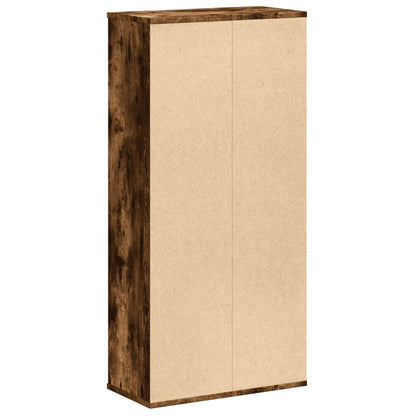 vidaXL Bücherregal Räuchereiche 50x25x105 cm Holzwerkstoff