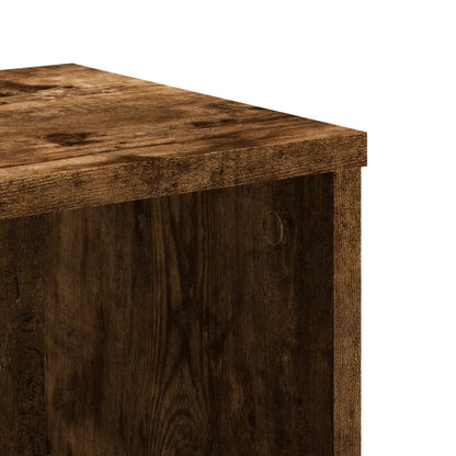 vidaXL Bücherregal Räuchereiche 50x25x105 cm Holzwerkstoff