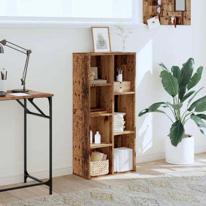 vidaXL Bibliothèque aspect bois récupéré 50x25x105 cm Bois d'ingénierie