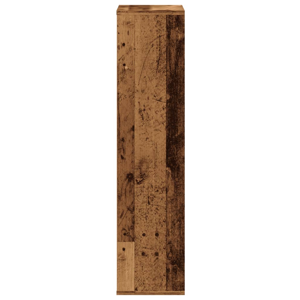 vidaXL Bibliothèque aspect bois récupéré 50x25x105 cm Bois d'ingénierie