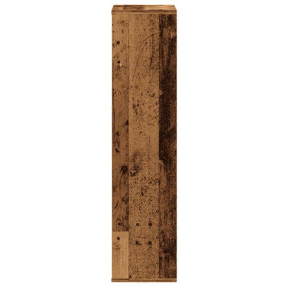 vidaXL Bibliothèque aspect bois récupéré 50x25x105 cm Bois d'ingénierie