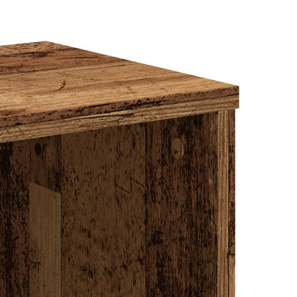 vidaXL Bibliothèque aspect bois récupéré 50x25x105 cm Bois d'ingénierie