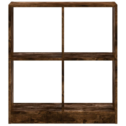 vidaXL Bücherregal Räuchereiche 68,5x32x75 cm Holzwerkstoff