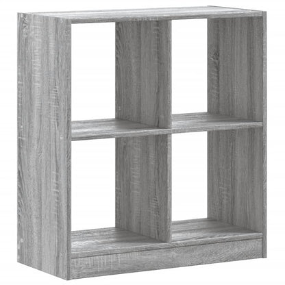 vidaXL Bücherregal Grau Sonoma 68,5x32x75 cm Holzwerkstoff