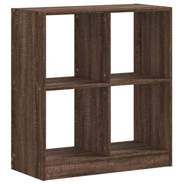 vidaXL Bücherregal Braun Eichen-Optik 68,5x32x75 cm Holzwerkstoff