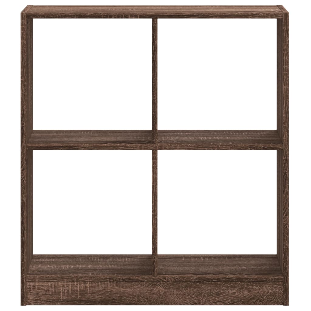 vidaXL Bücherregal Braun Eichen-Optik 68,5x32x75 cm Holzwerkstoff