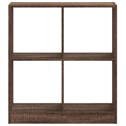vidaXL Bücherregal Braun Eichen-Optik 68,5x32x75 cm Holzwerkstoff