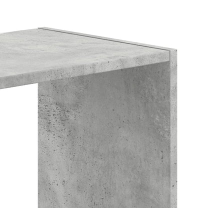 vidaXL Bücherregal Betongrau 102x32x102 cm Holzwerkstoff