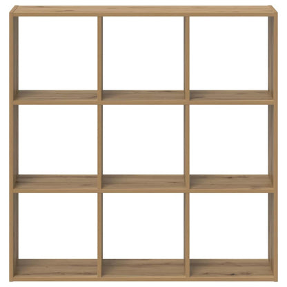vidaXL Bücherregal Artisan-Eiche 102x32x102 cm Holzwerkstoff