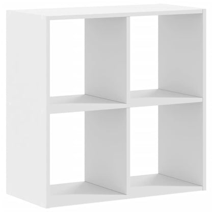 vidaXL Bücherregal Weiß 68,5x32x68,5 cm Holzwerkstoff