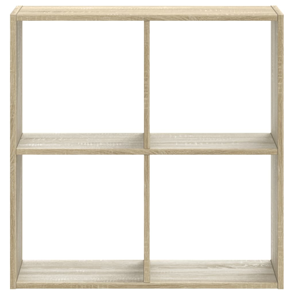vidaXL Bücherregal Sonoma-Eiche 68,5x32x68,5 cm Holzwerkstoff