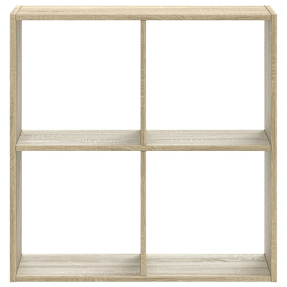 vidaXL Bücherregal Sonoma-Eiche 68,5x32x68,5 cm Holzwerkstoff