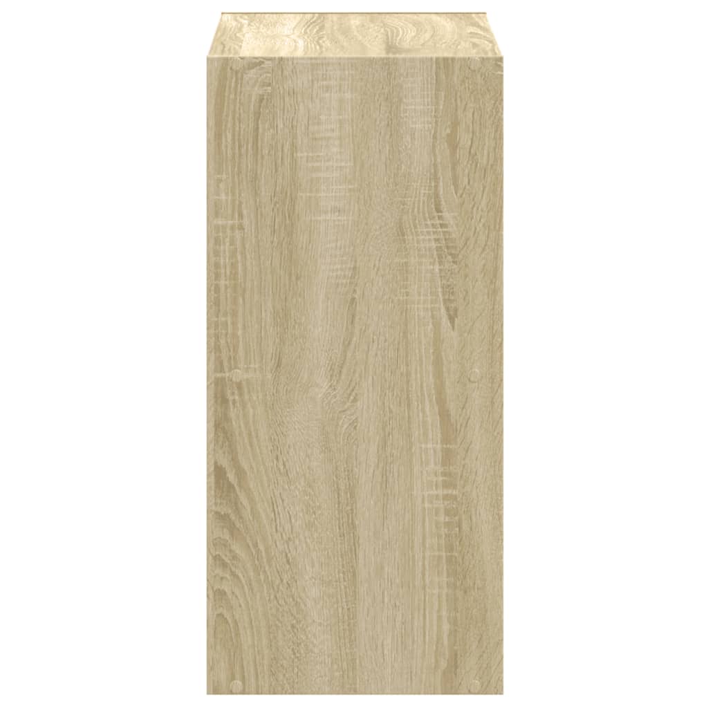 vidaXL Bücherregal Sonoma-Eiche 68,5x32x68,5 cm Holzwerkstoff