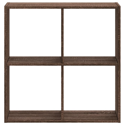 vidaXL Bücherregal Braun Eichen-Optik 68,5x32x68,5 cm Holzwerkstoff