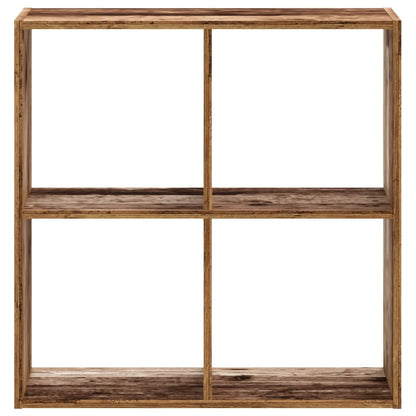 vidaXL Bücherregal Altholz-Optik 68,5x32x68,5 cm Holzwerkstoff