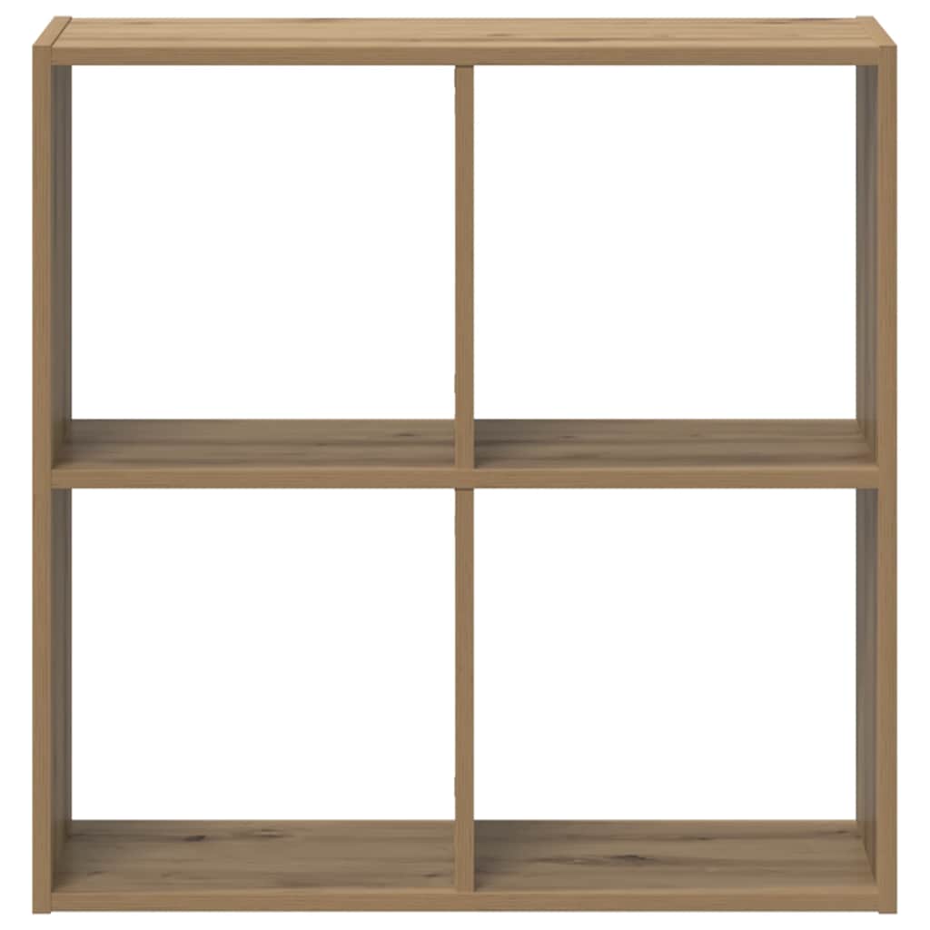 vidaXL Bücherregal Artisan-Eiche 68,5x32x68,5 cm Holzwerkstoff