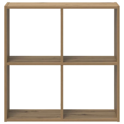 vidaXL Bücherregal Artisan-Eiche 68,5x32x68,5 cm Holzwerkstoff