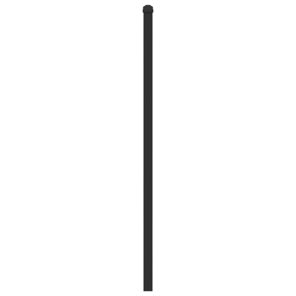 vidaXL Kopfteil Braun Eichen-Optik 140 cm Holzwerkstoff und Stahl
