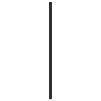 vidaXL Kopfteil Braun Eichen-Optik 180 cm Holzwerkstoff und Stahl