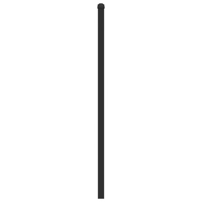 vidaXL Kopfteil Braun Eichen-Optik 190 cm Holzwerkstoff und Stahl