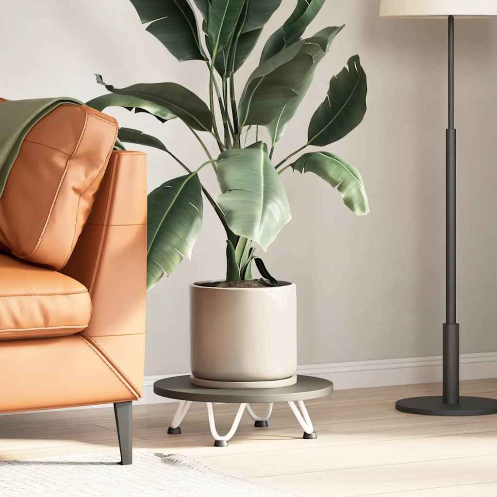 vidaXL Haarnadelbeine für Couchtisch 4 Stk. Weiß 10 cm Massivstahl