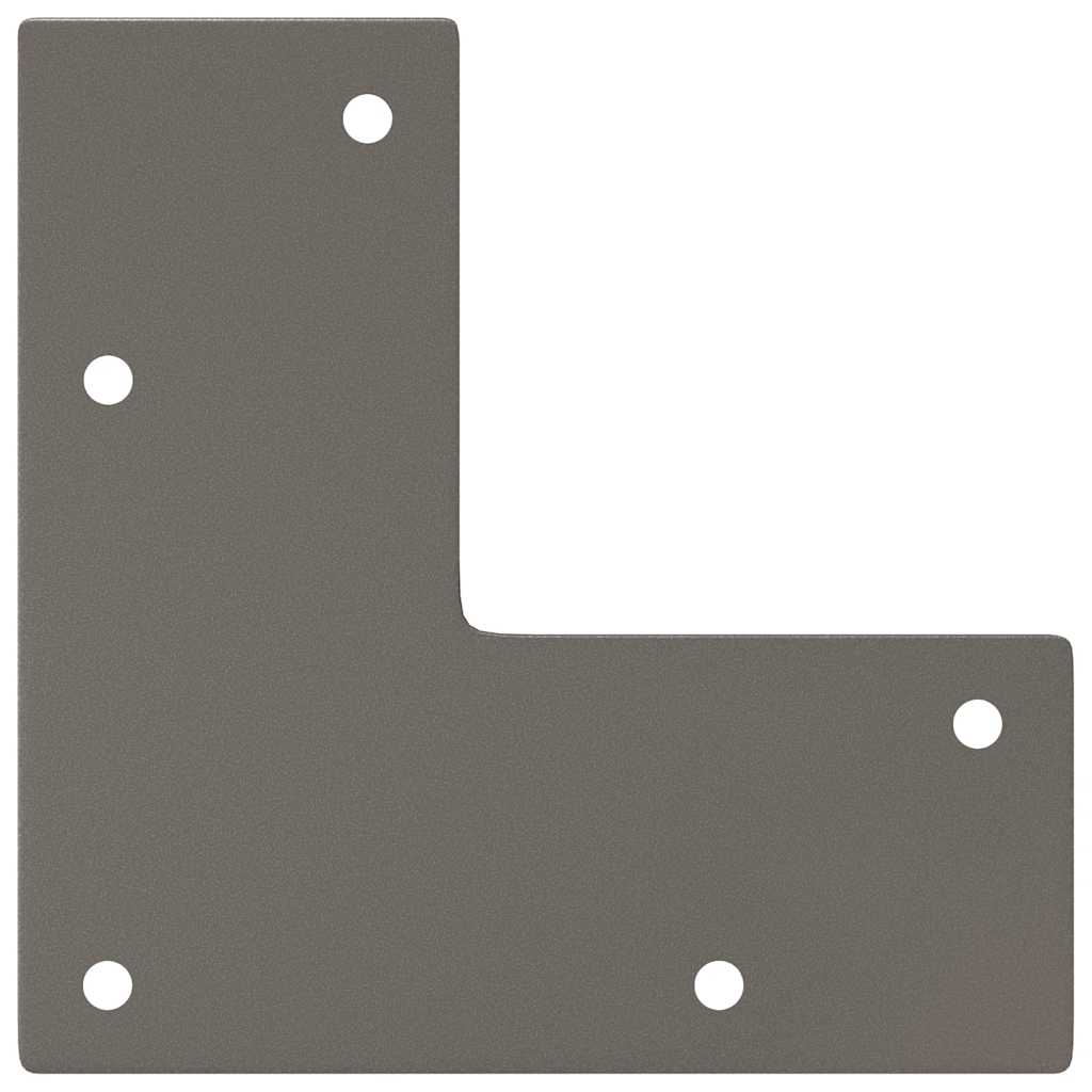 vidaXL Haarnadelbeine für Couchtisch 4 Stk. Naturstahl 10 cm Massivstahl