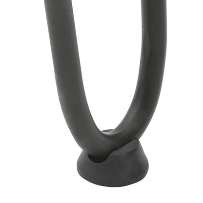 vidaXL Haarnadelbeine für Couchtisch 4 Stk. Anthrazit 30 cm Massivstahl