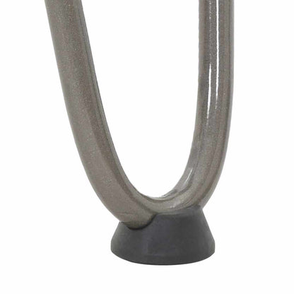 vidaXL Haarnadelbeine für Couchtisch 4 Stk. Naturstahl 30 cm Massivstahl