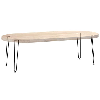 vidaXL Haarnadelbeine für Konsolentische 4 Stk. Schwarz 72 cm Massivstahl