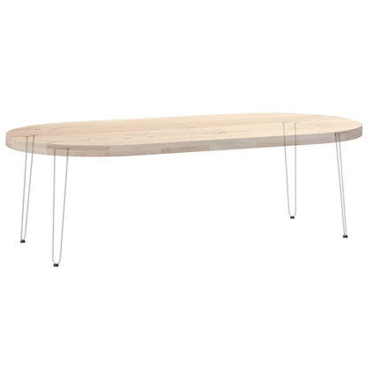 vidaXL Haarnadelbeine für Konsolentische 4 Stk. Weiß 72 cm Massivstahl