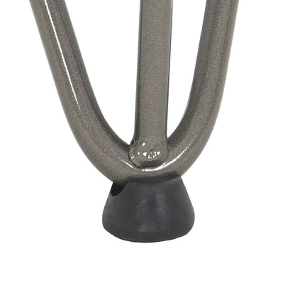 vidaXL Haarnadelbeine für Couchtisch 4 Stk. Naturstahl 20 cm Massivstahl