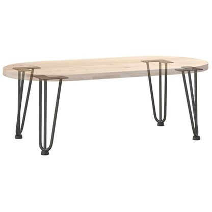 Haarnadelbeine für Couchtisch 4 Stk. Anthrazit 30 cm Massivstahl