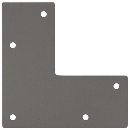 vidaXL Haarnadelbeine für Couchtisch 4 Stk. Naturstahl 30 cm Massivstahl
