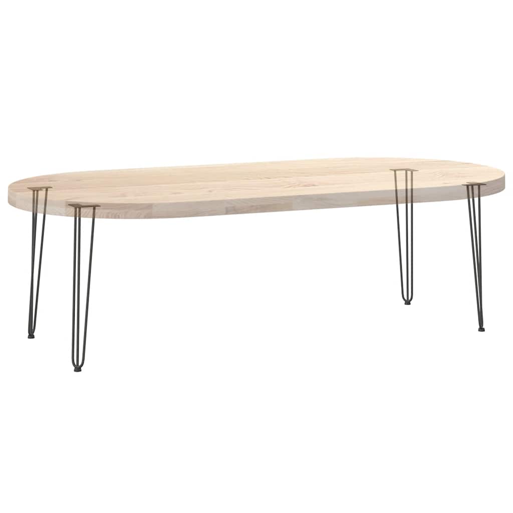 vidaXL Haarnadelbeine für Konsolentische 4 Stk. Anthrazit 72 cm Massivstahl