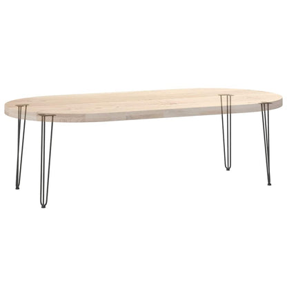 vidaXL Haarnadelbeine für Konsolentische 4 Stk. Anthrazit 72 cm Massivstahl