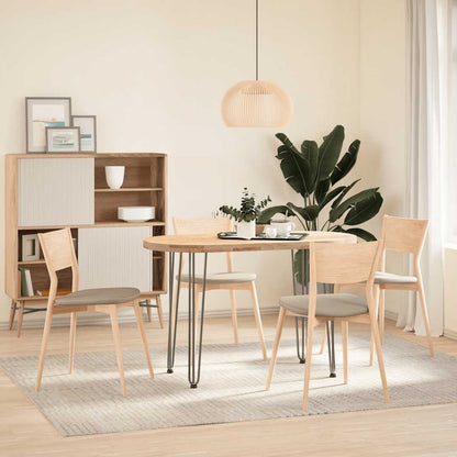 vidaXL Haarnadelbeine für Konsolentische 4 Stk. Naturstahl 72 cm Massivstahl