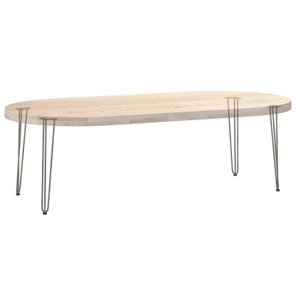 vidaXL Haarnadelbeine für Konsolentische 4 Stk. Naturstahl 72 cm Massivstahl