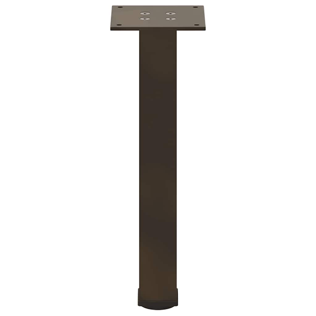 Couchtischbeine 4 Stk. Naturstahl 30-32 cm Stahl