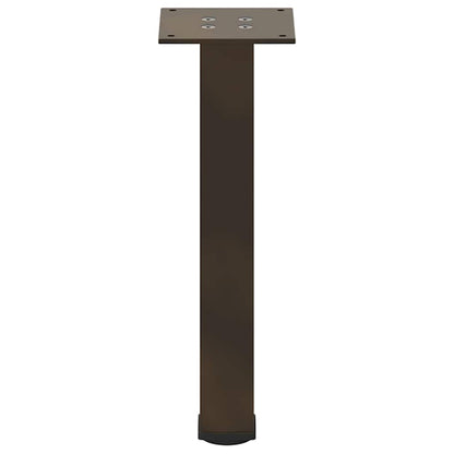 Couchtischbeine 4 Stk. Naturstahl 30-32 cm Stahl