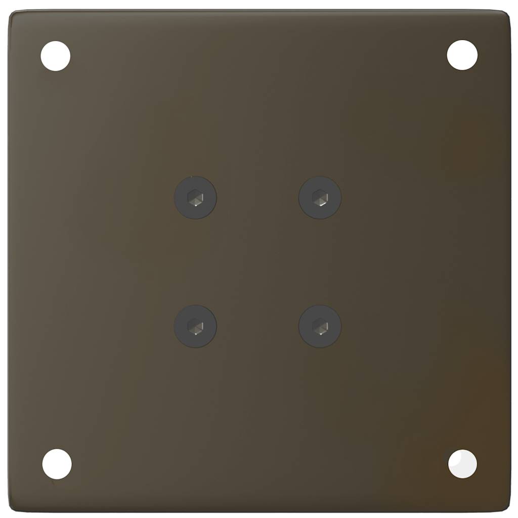 Couchtischbeine 4 Stk. Naturstahl 30-32 cm Stahl