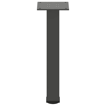 Couchtischbeine 4 Stk. Anthrazit 42-44 cm Stahl